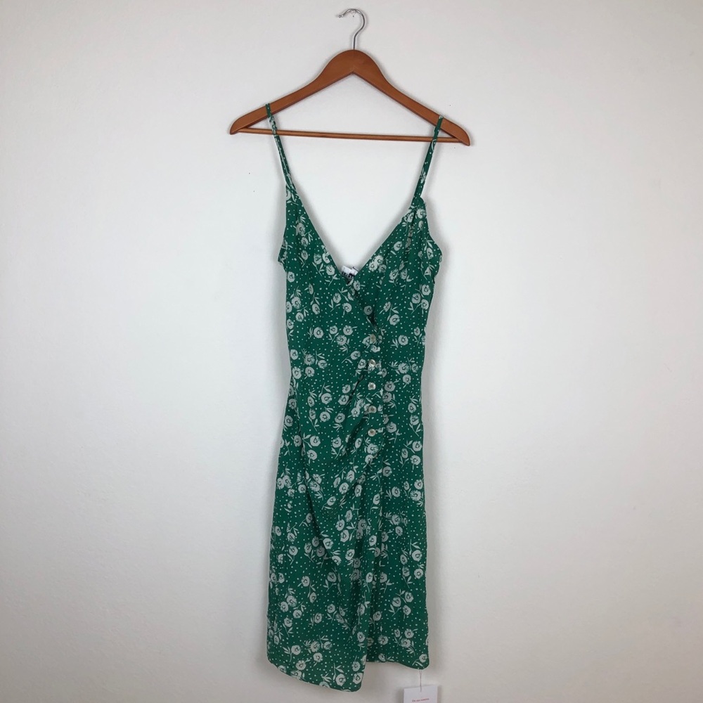 NWT Rouje Monica Dress in Vert - Picture 5 of 7